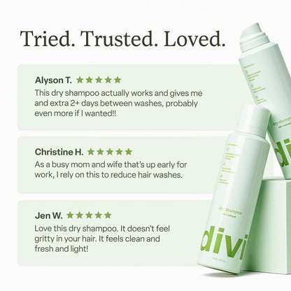 Divi Dry Shampoo Spray for Women