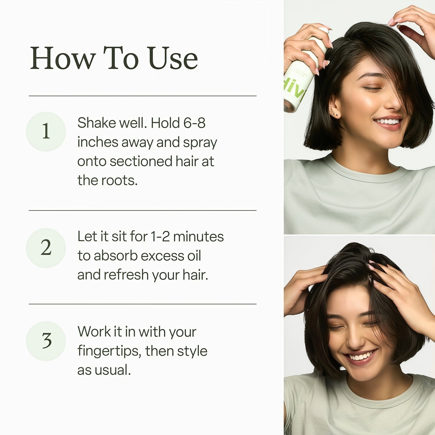 Divi Dry Shampoo Spray for Women